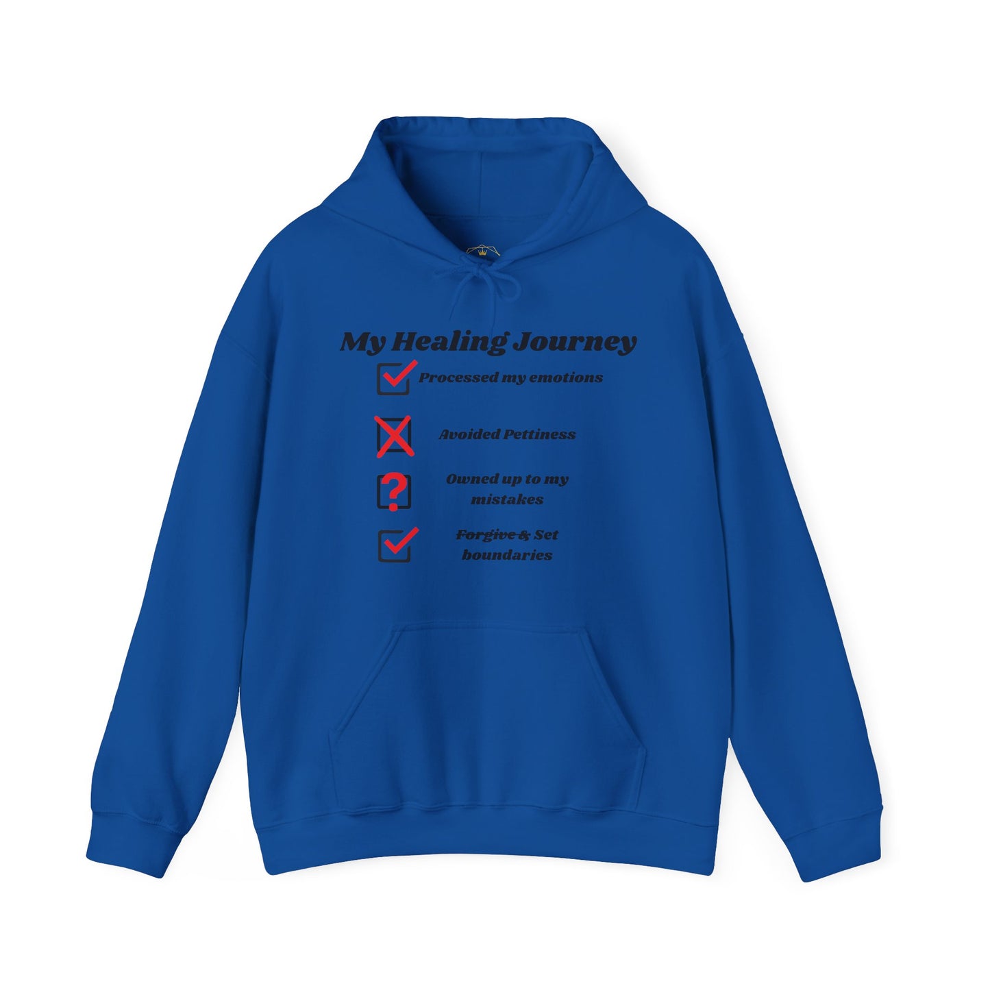 "My Healing Journey: The Funny Checklist Hoodie"